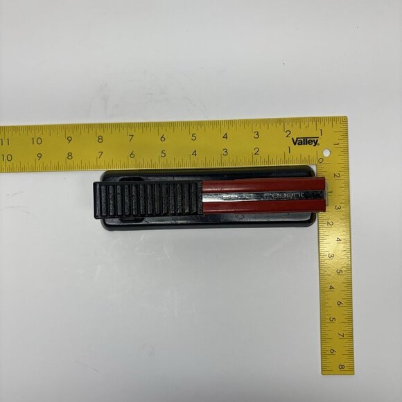 Vintage Esco Regent Stapler 24-6 Red & black 1970's - Picture 10 of 11